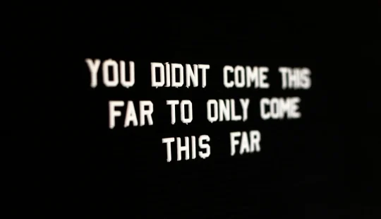 you didn't come this far only to come this far. Marke DIY