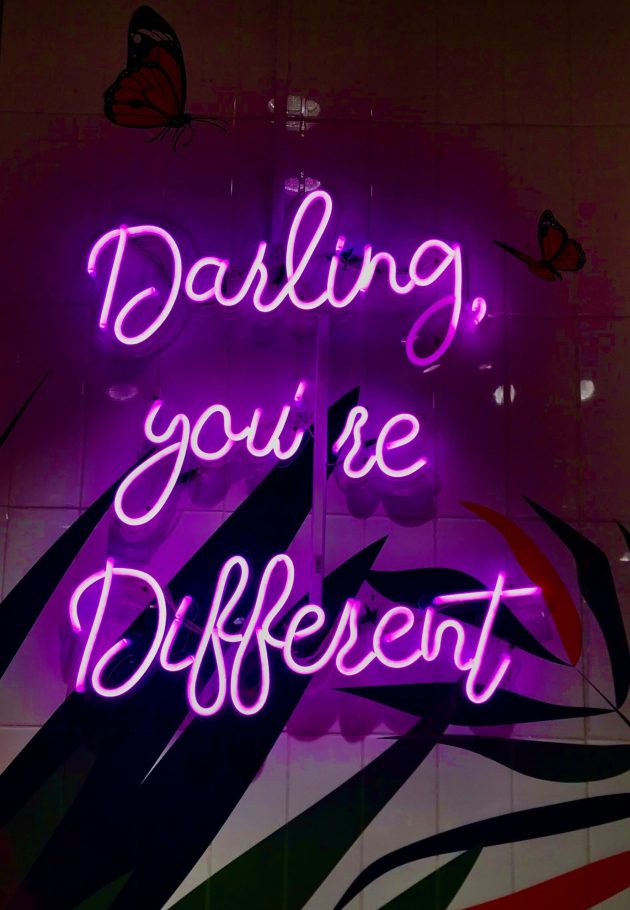 Darling you are different